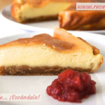 Tarta de queso al horno