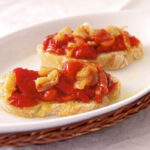Ensalada de bacalao con pimientos