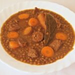 Lentejas estofadas con chorizo