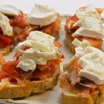 Canapés de salmón