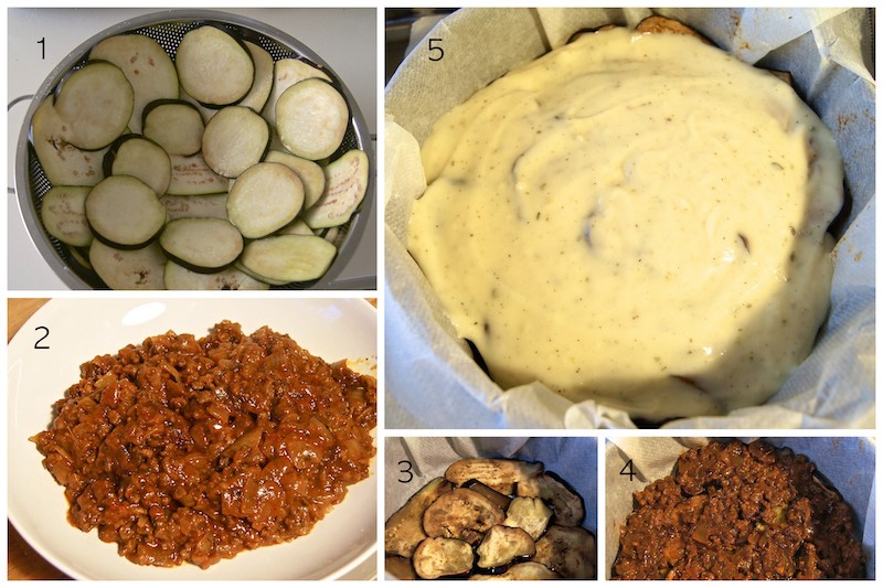 Musaka o moussaka griega