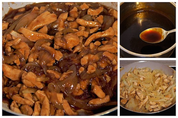 Receta de pollo teriyaki con arroz basmati