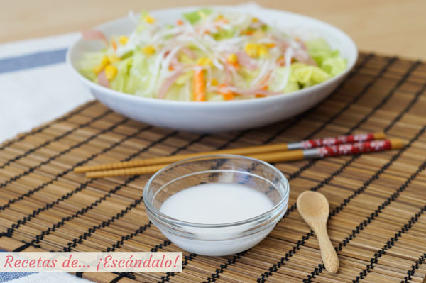 Salsa ensalada china