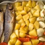 Trucha asalmonada al horno