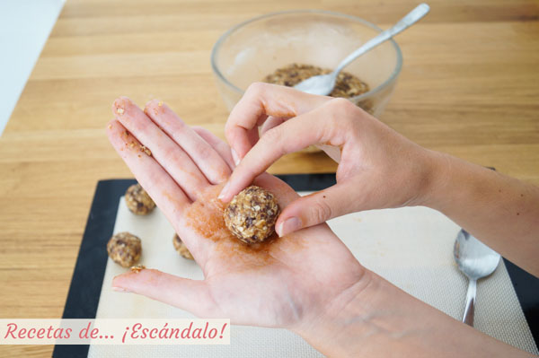 Formando galletas