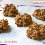 Galletas de avena con manzana y nueces