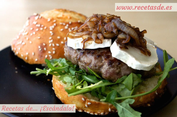 Receta de hamburguesas con pan casero