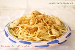 Pasta con rape