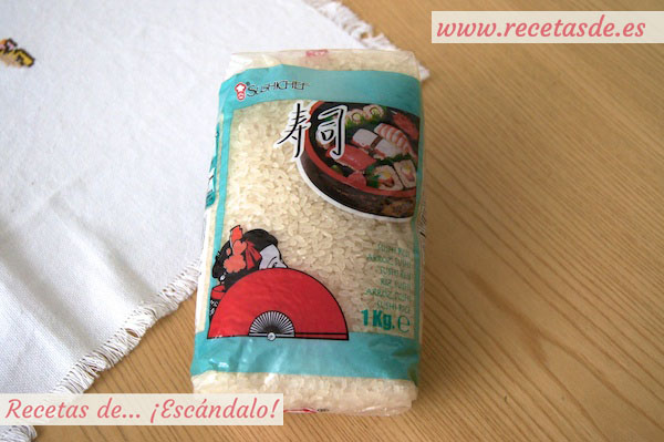 Arroz para sushi