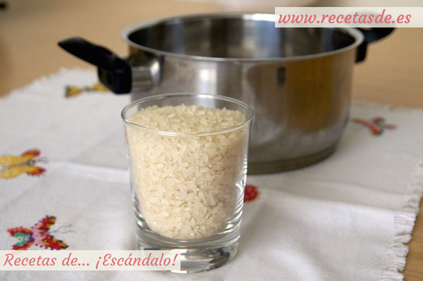 Medidas de arroz para sushi