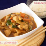 Pollo con almendras