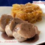 Solomillo de cerdo al horno