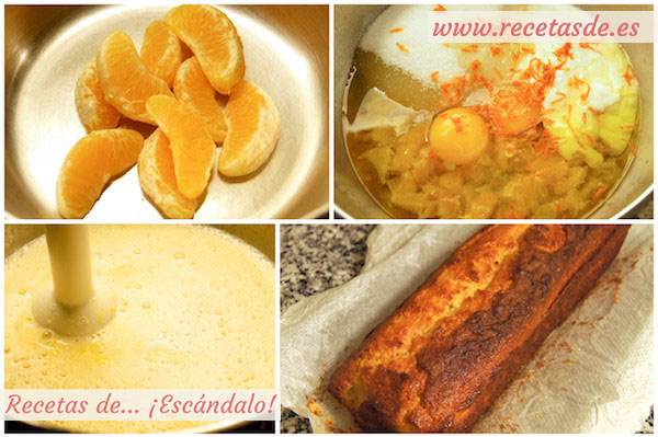 Cómo hacer la receta de bizcocho de naranja esponjoso, casero y fácil