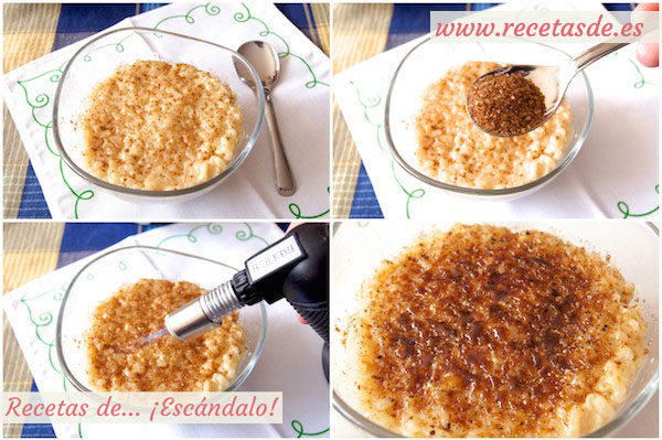 Cómo hacer la receta de arroz con leche
