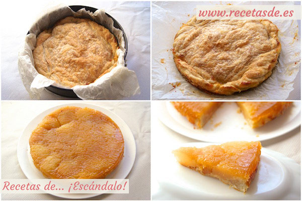 Cómo hacer la receta de tarta tatin de manzana con hojaldre, casera y fácil