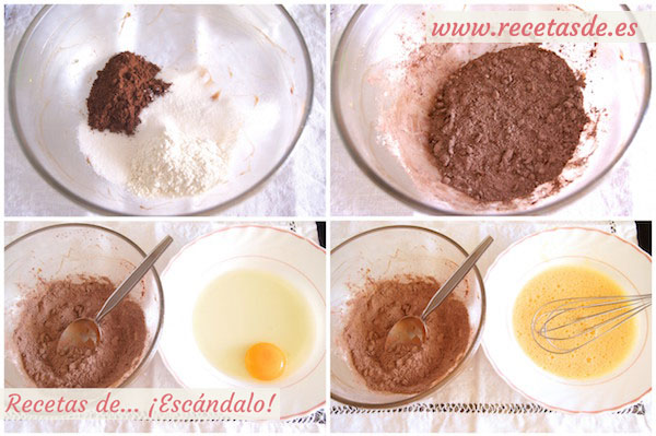 Cómo preparar mug cake de chocolate y nueces al microondas en taza
