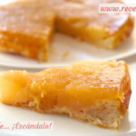 Tarta tatin de manzana