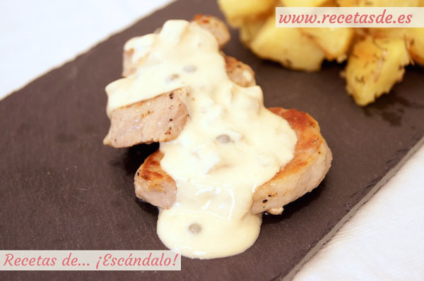 Receta de solomillo de cerdo a la pimienta verde