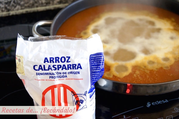 Caldero del Mar Menor con arroz de Calasparra