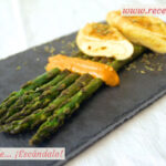 Espárragos verdes a la plancha