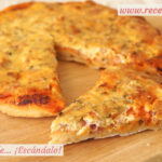 Pizza carbonara