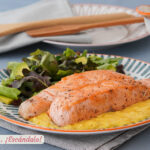 Salmón a la plancha