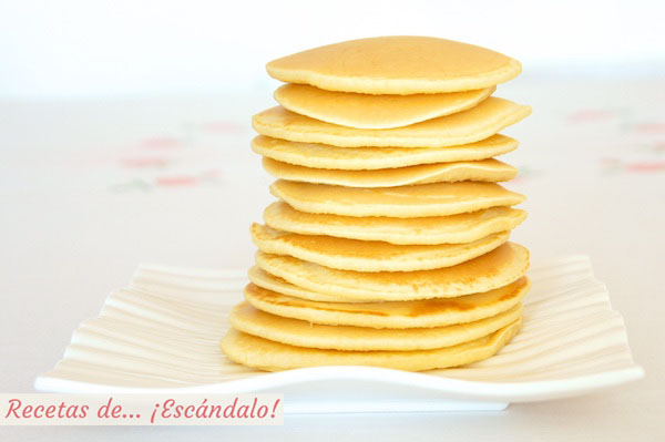 Tortitas americanas caseras o pancakes, la mejor receta