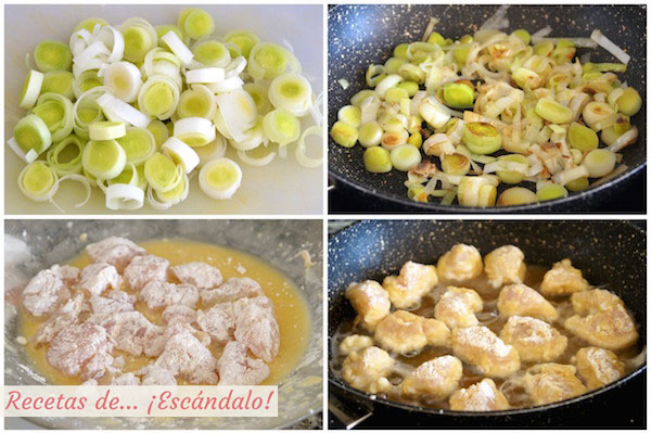 Como preparar pollo a la naranja al estilo chino con arroz basmati