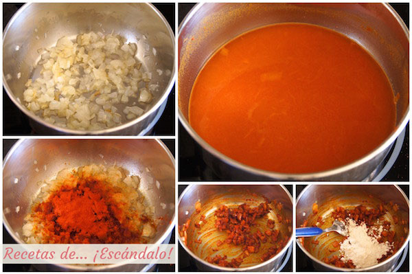 Como preparar salsa brava casera y facil