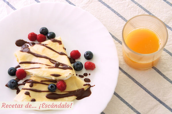 Masa de crepes, la receta definitiva