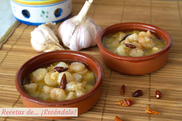 Gambas al ajillo