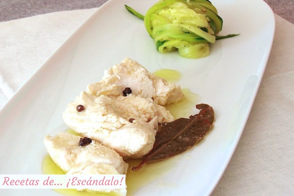 Receta de pollo en escabeche
