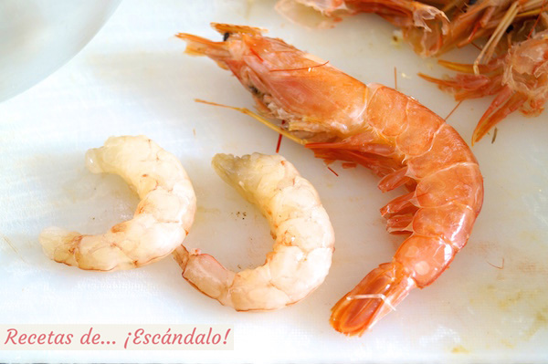 Langostinos australes o gambones