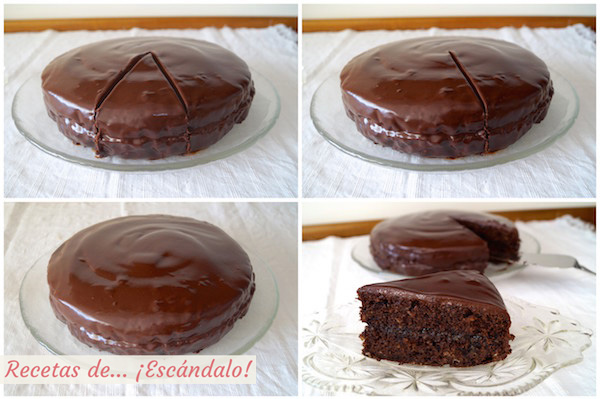 Tarta Sacher original lista