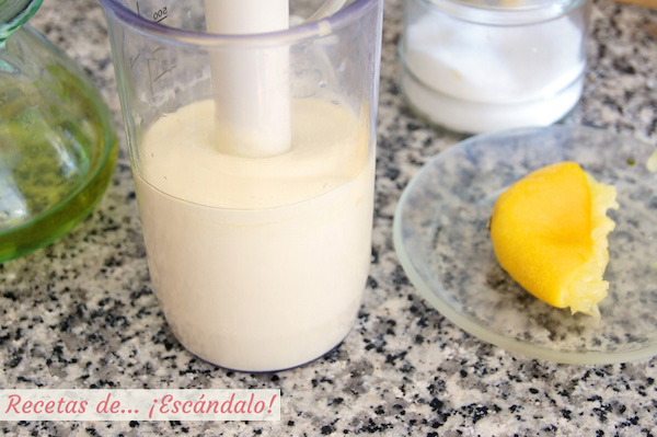 Como hacer mayonesa casera