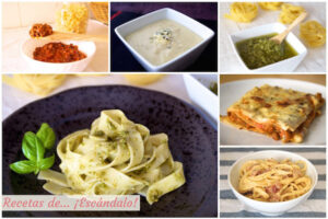 Recetas de salsas para pasta