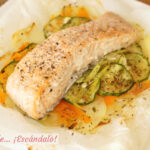 Salmón en papillote