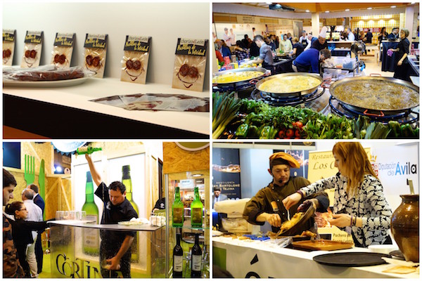 Cocina y productos tradicionales en salon de gourmets