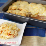Patatas al horno gratinadas