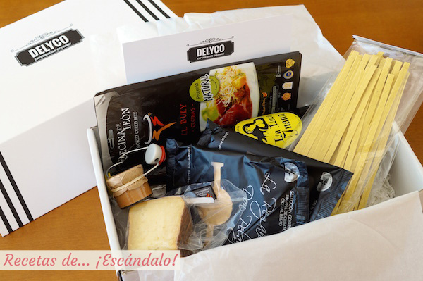 Pack de productos gourmet delyco