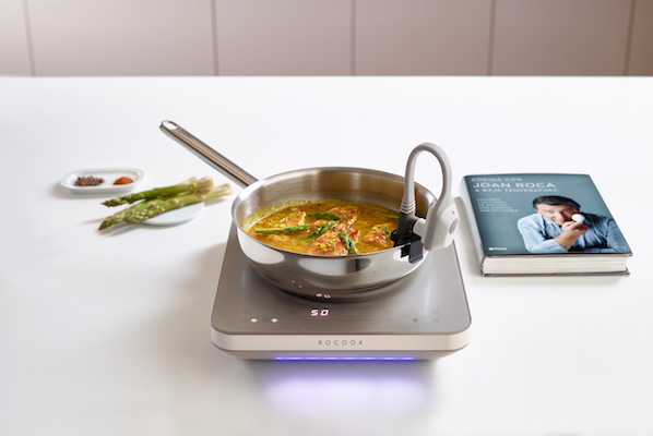 Rocook placa de induccion para cocina a baja temperatura