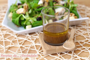 Vinagreta de mostaza y miel, ideal para ensaladas