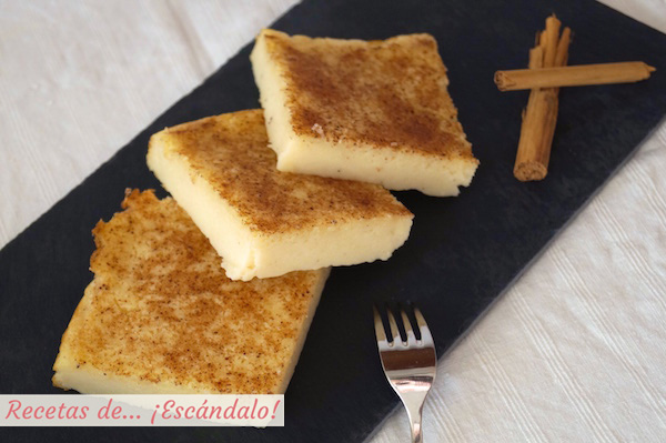 Receta de quesada pasiega facil con yogur