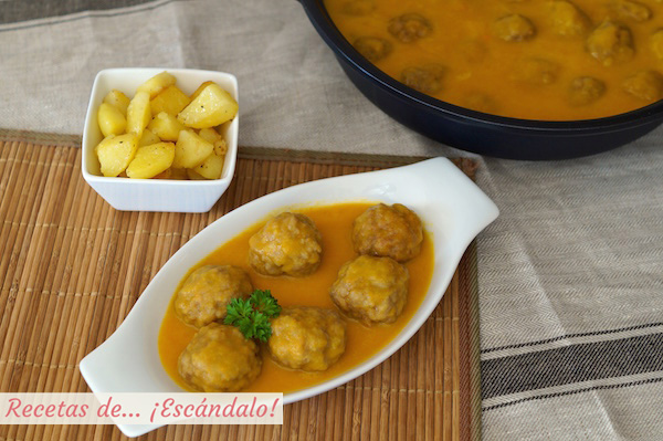 Receta de albondigas de carne en salsa caseras
