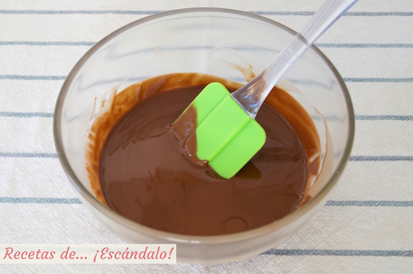 Chocolate derretido