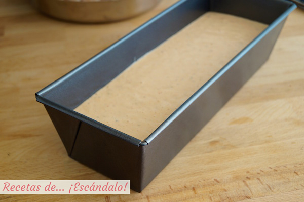 Pastel de salmon antes de hornearse