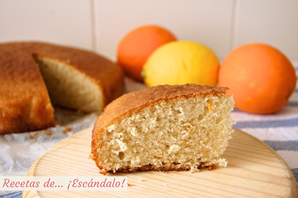 El Roscon de Reyes mas facil, en version bizcocho. Receta casera