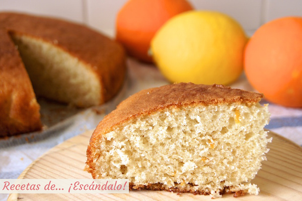 Receta del roscon de reyes mas facil, en version bizcocho. Receta casera