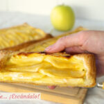 Tarta de manzana con hojaldre