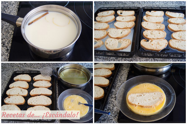 Como hacer torrijas caseras